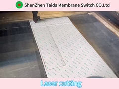 custom design Laser cutting Membrane Switch Panel Foil ,membrane keypad ,membrane keyboard