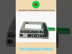 Screen Printing Medical Membrane Switch Supplier With Transparent LCD Window