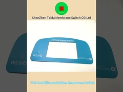 FPC Copper Circuit Flexible Silicone Keyboard With Silione Screen Printing